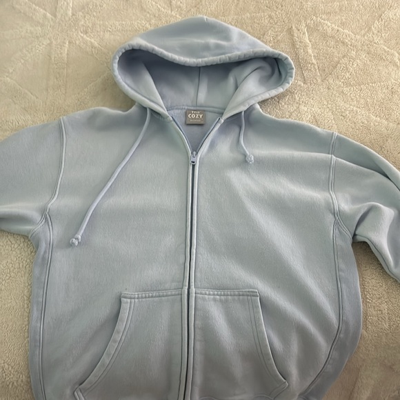 TNA boyfriend cozy fleece zip up - Picture 2 of 3